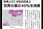 【FactCheck】「日本人が世界の薬の40%を消費している」は誤り