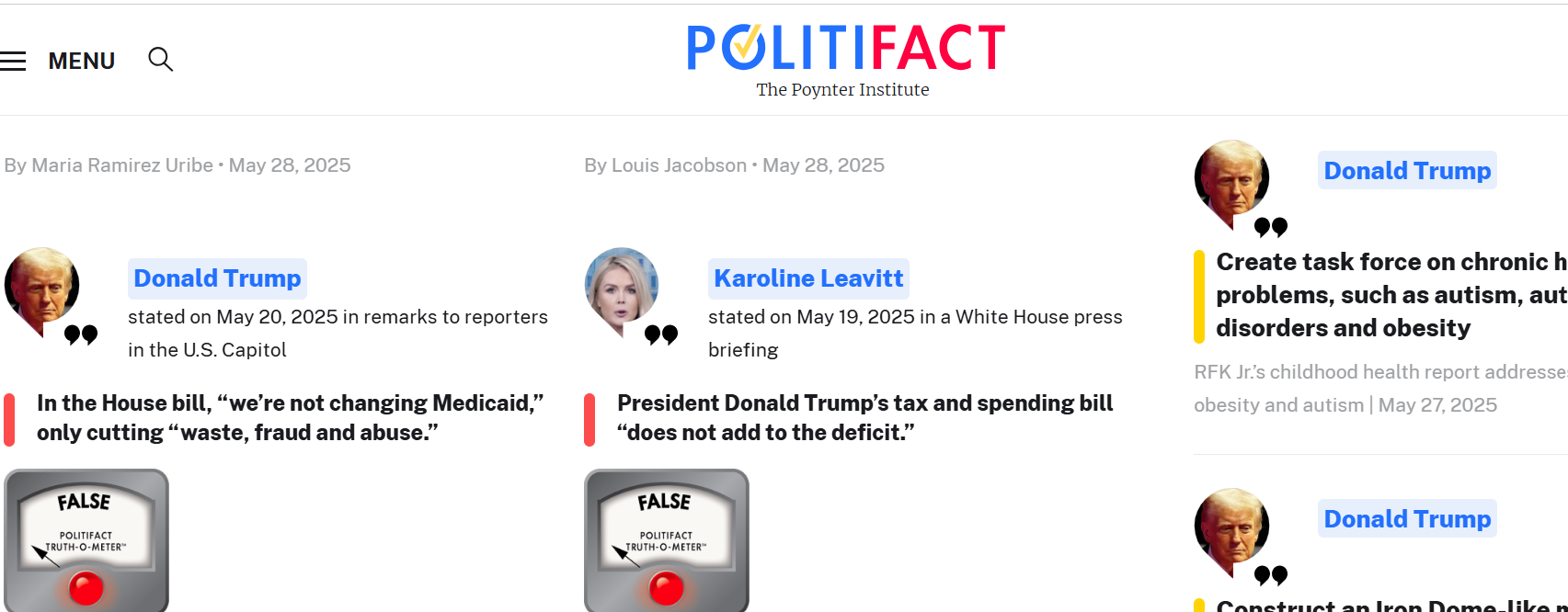 【Factcheck】アメリカのファクトチェック・メディアはどう判定しているのか？～「やさしいファクトチェック」に向けて～